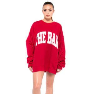 Red THE BAR Sweatshirt - XL - Never Worn